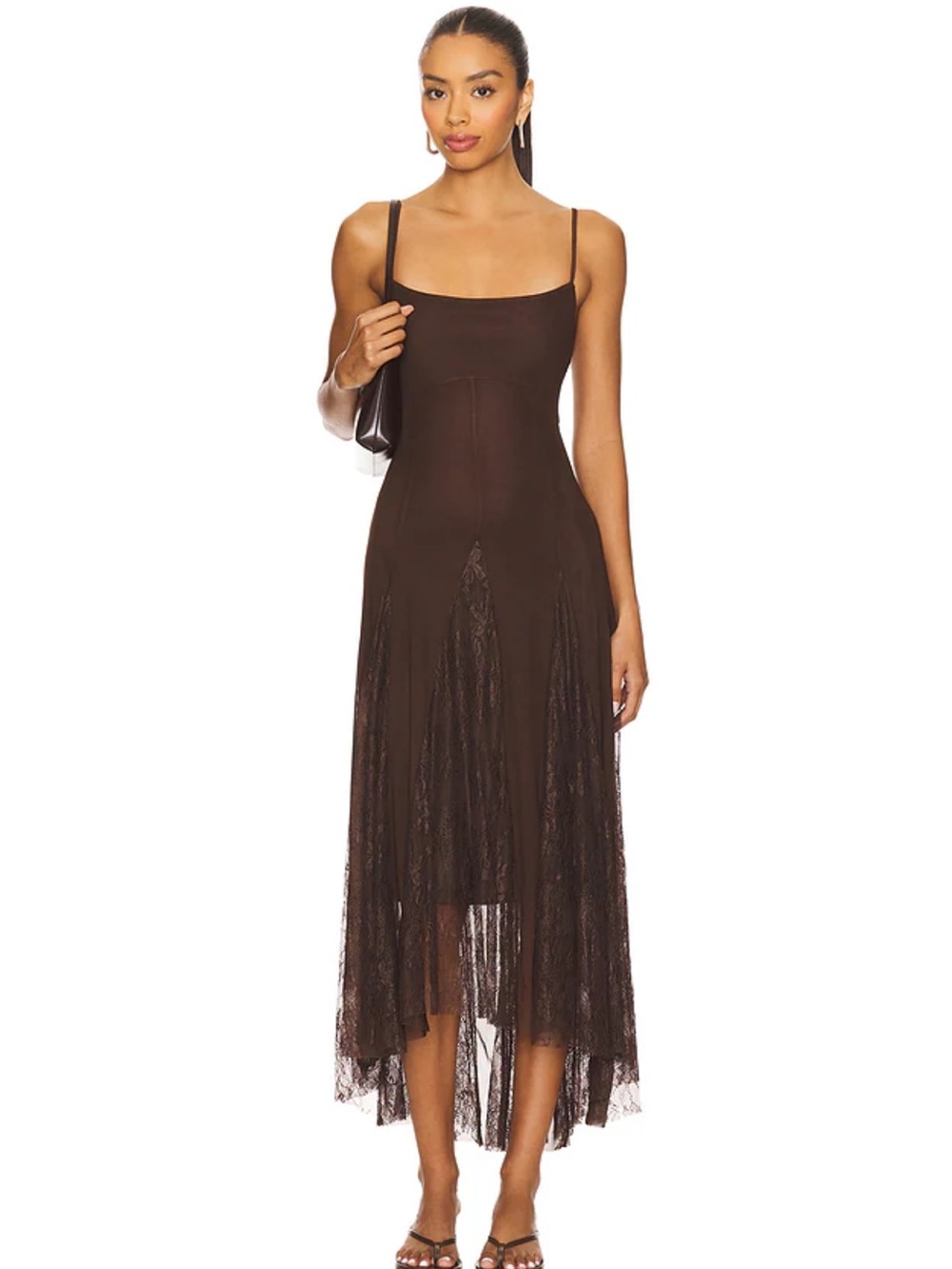 Steve Madden Vita Dress in Chocolate Martini Size M